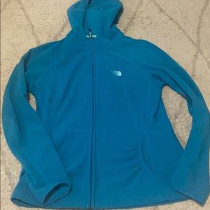 The North face zip up fleece